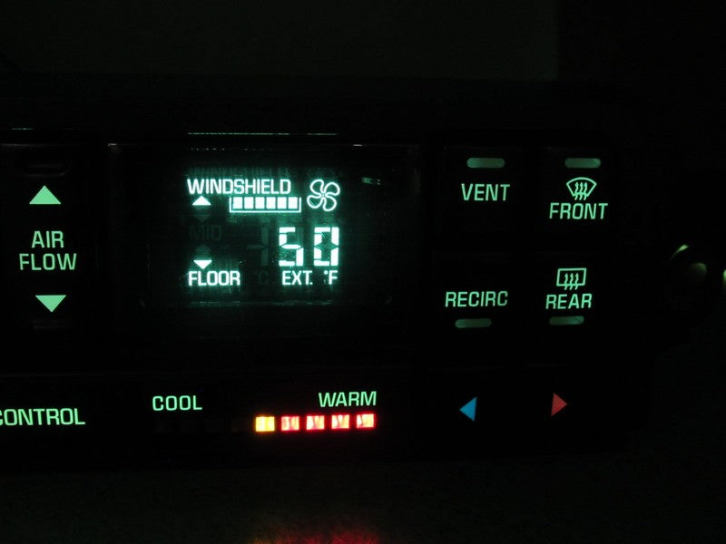10435588 97-05 REGAL CENTURY A/C DIGITAL CLIMATE TEMP CONTROL REBUILT 
