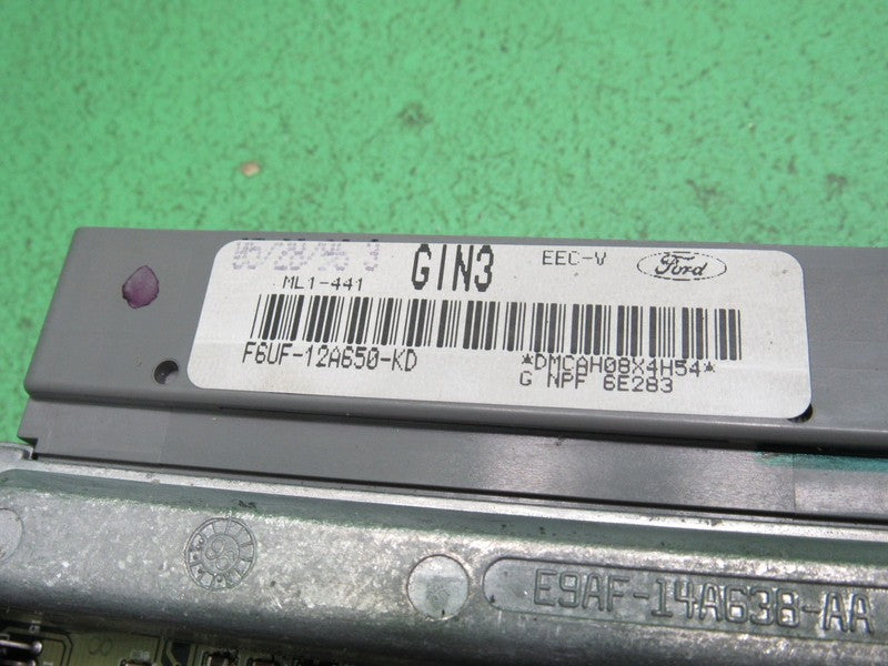 GIN3 96 E150 E250 5.8 ECU ECM PCM ENGINE COMPUTER F6UF-12A650-KD REBUI