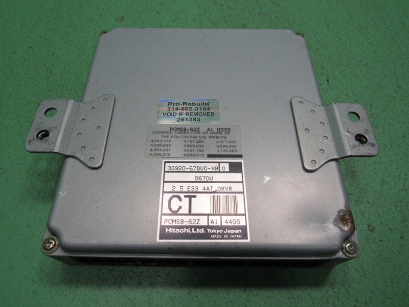 01 TRACKER GRAND VITARA 2.5L AT ECU ECM PCM ENGINE COMPUTER 33920-67DU