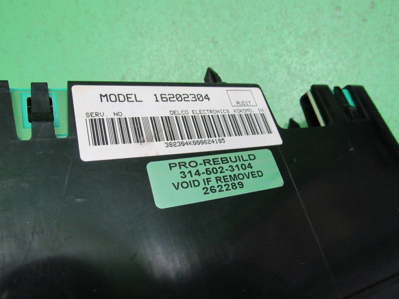 16202304 97-05 BUICK PARK AVE AC DIGITAL CLIMATE TEMPERATURE CONTROL R