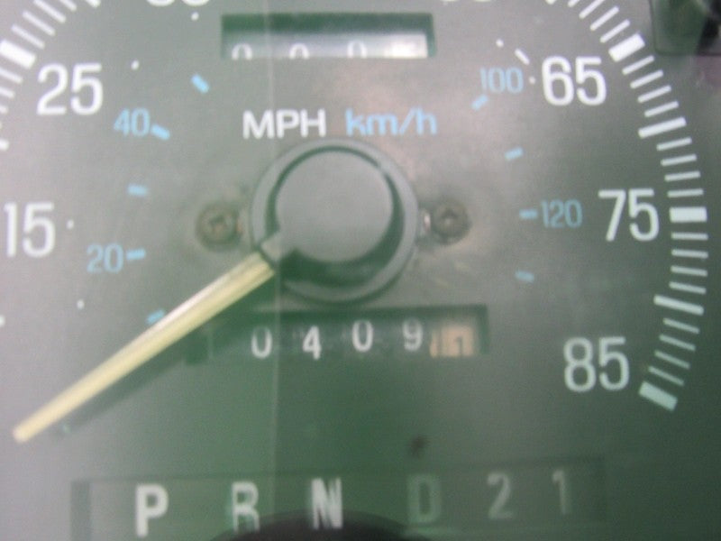 87-91 FORD F250 F350 DIESEL AT INSTRUMENT GAUGE CLUSTER SPEEDO TACH TE
