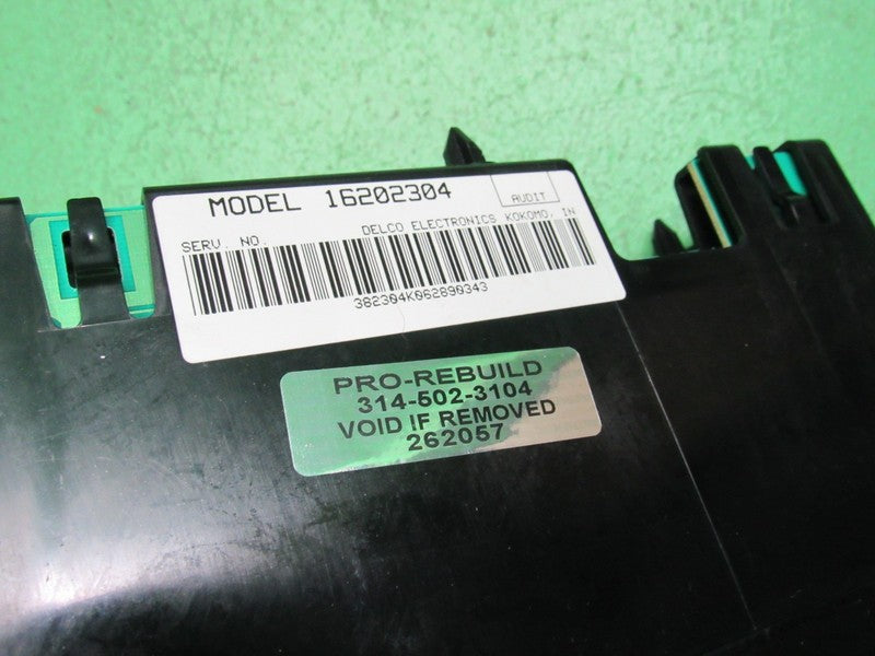 16202304 97-05 BUICK PARK AVE AC DIGITAL CLIMATE TEMPERATURE CONTROL R