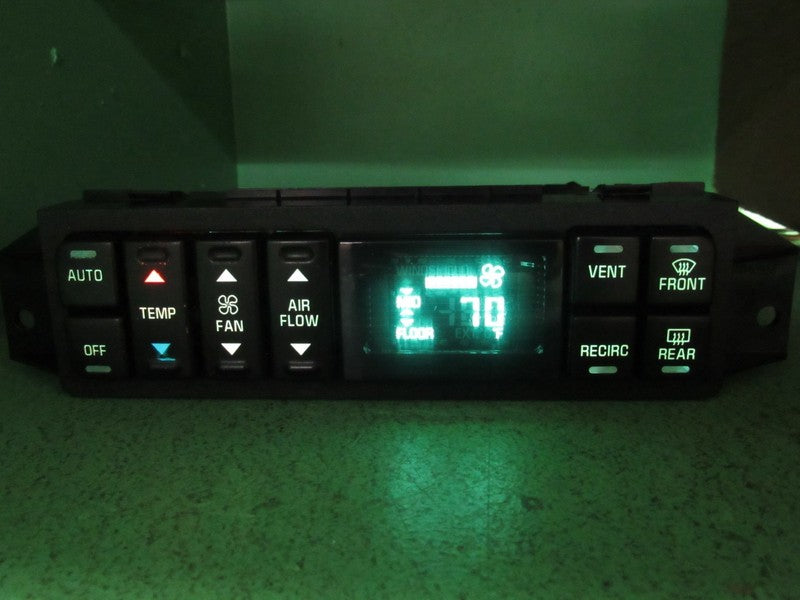 16202304 97-05 BUICK PARK AVE AC DIGITAL CLIMATE TEMPERATURE CONTROL R
