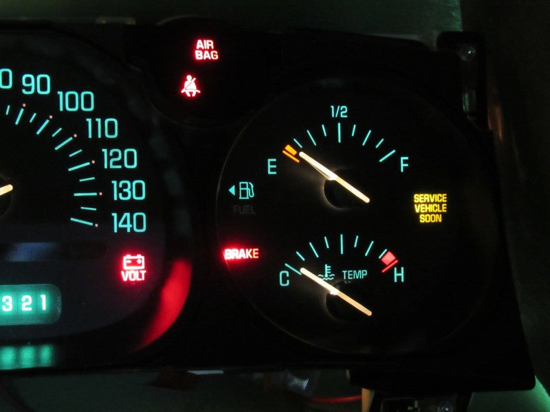 00-01 BUICK LESABRE INSTRUMENT GAUGE CLUSTER GAUGES SPEEDO TACH MILEAG