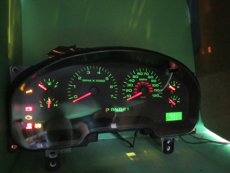 06 F150 XL XLT STX INSTRUMENT GAUGE CLUSTER GAUGES SPEEDO TACH MILEAGE