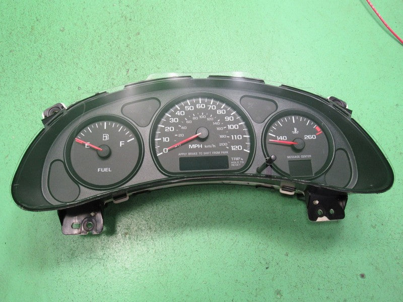 00-05 CHEVROLET IMPALA INSTRUMENT GAUGE CLUSTER SPEEDOMETER MILEAGE PR