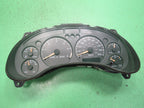 01-04 S-10 SONOMA 4.3 MT INSTRUMENT GAUGE CLUSTER SPEEDO TACH MILEAGE 