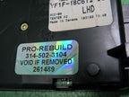 01-03 TAURUS SABLE EATC AUTO CLIMATE CONTROL MODULE YF1F-18C612-BG REB