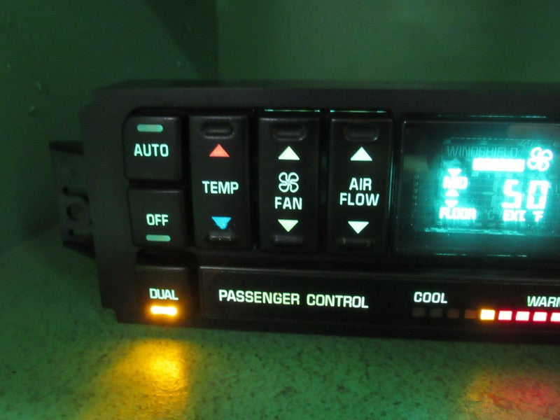 09352034 97-05 REGAL CENTURY A/C DIGITAL CLIMATE TEMP CONTROL REBUILT 