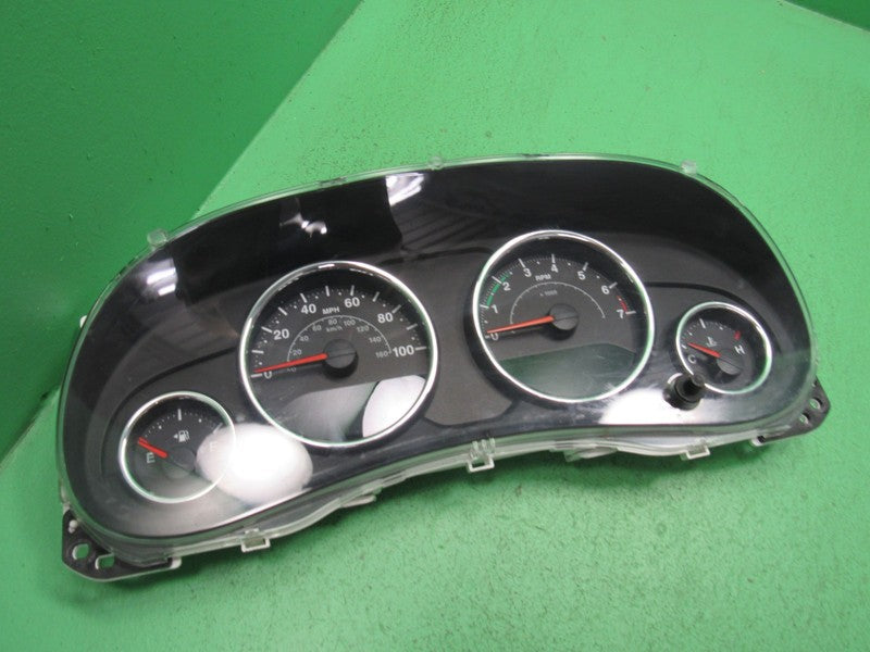 13 WRANGLER JK 100 MPH INSTRUMENT GAUGE CLUSTER SPEEDO TACH MILEAGE PR