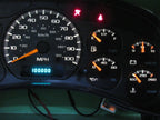 01-02 SIERRA SILVERADO MT INSTRUMENT GAUGE CLUSTER SPEEDO TACH MILEAGE