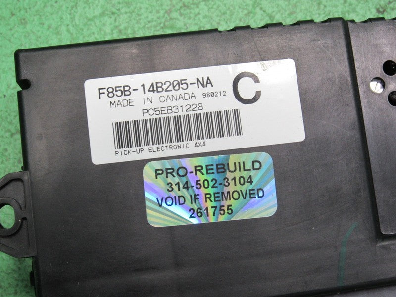 97-98 F150 F250 4x4 4WD BCM GEM MULTIFUNCTION MODULE F85B-14B205-NA RE
