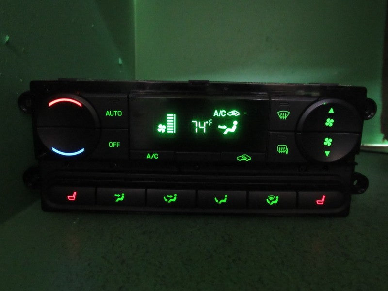 04-08 FORD F150 EATC AUTOMATIC CLIMATE HEATER CONTROL 4L34-18C612-CF R
