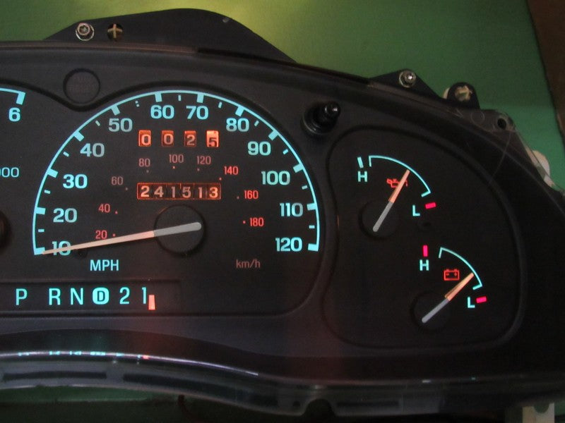 96-97 EXPLORER RANGER INSTRUMENT GAUGE CLUSTER SPEEDOMETER TACH 241K R
