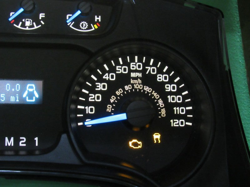 14 F150 STX XL INSTRUMENT GAUGE CLUSTER GAUGES SPEEDO TACH MILEAGE PRO