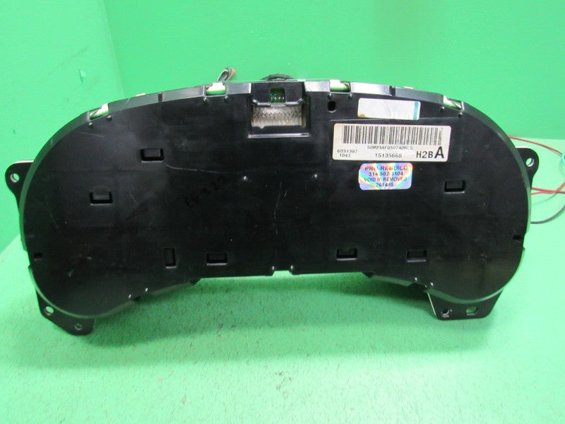 03-05 SILVERADO SIERRA TAHOE INSTRUMENT GAUGE CLUSTER MILEAGE PROG REB