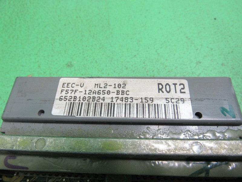 ROT2 95 FORD RANGER 4.0L MT ECU ECM PCM ENGINE COMPUTER F57F-12A650-BB