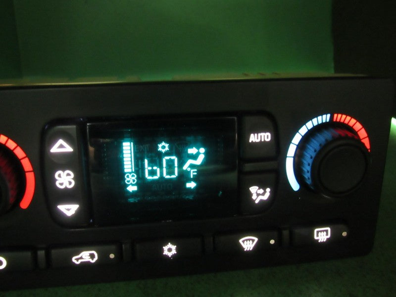 10367041 TAHOE ESCALADE SILVERADO AC DIGITAL CLIMATE TEMP CONTROL LED 