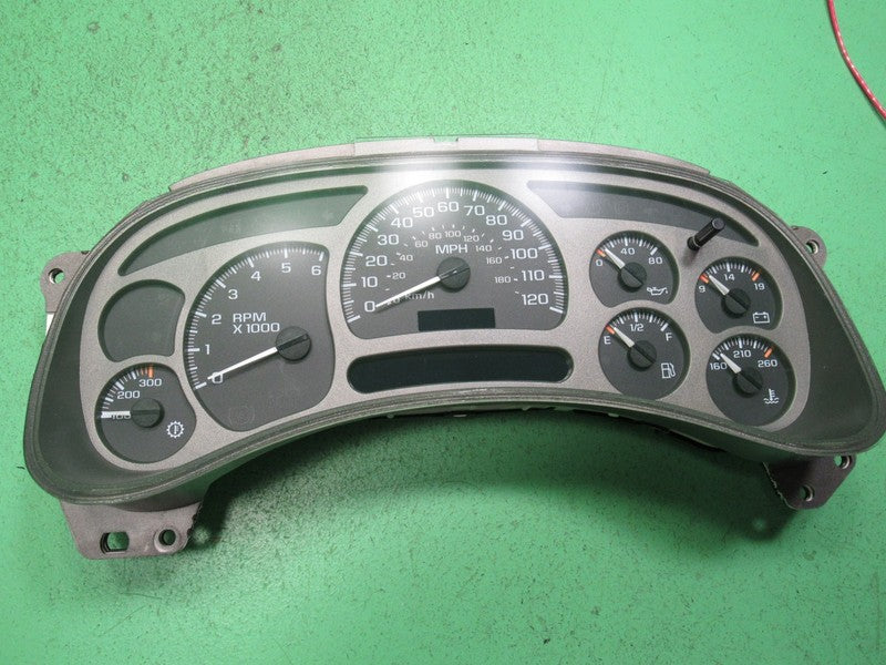 05 GMC YUKON DENALI INSTRUMENT GAUGE CLUSTER SPEEDO MILEAGE PROG REBUI