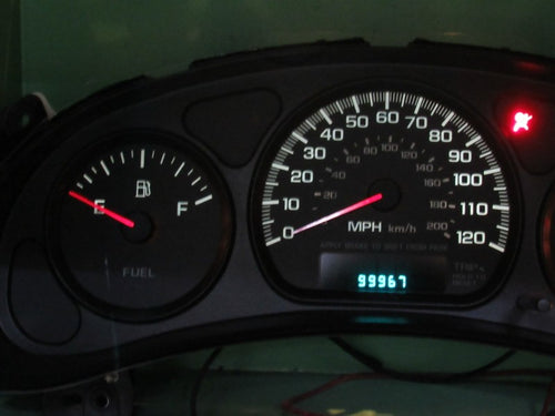00-05 CHEVROLET IMPALA INSTRUMENT GAUGE CLUSTER SPEEDOMETER MILEAGE PR