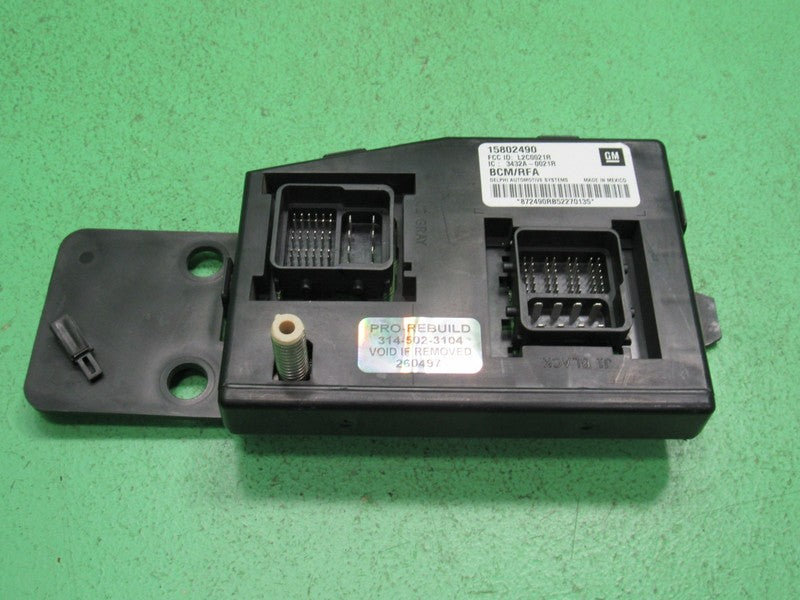 05-06 COLORADO CANYON i280 BCM BODY CONTROL MODULE VIN AND MILEAGE PRO