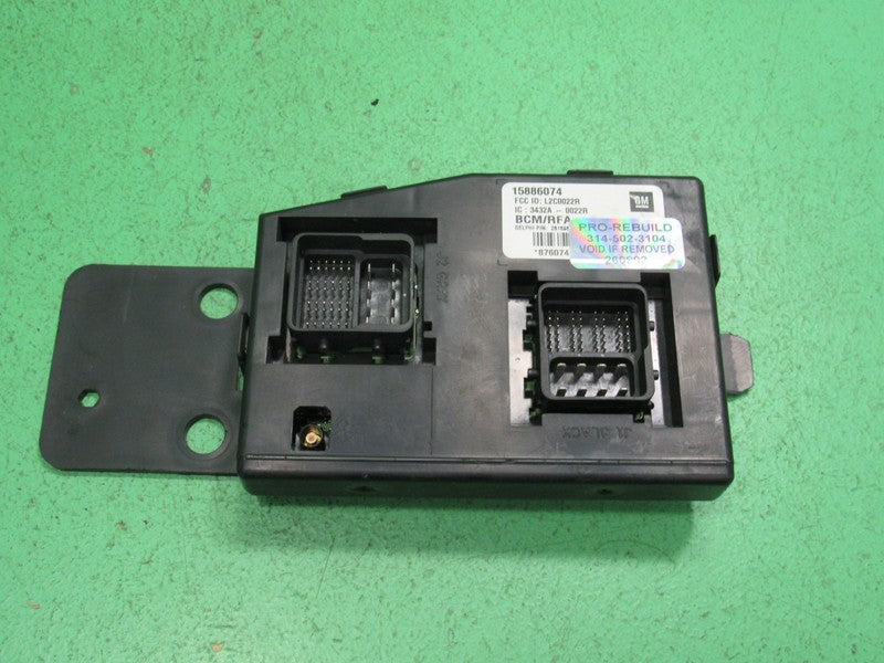 09 COLORADO BCM BODY CONTROL MODULE VIN AND MILEAGE PROGRAMMED 0902