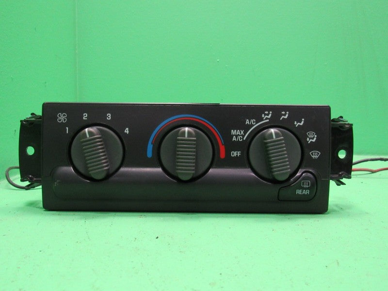 16250535 99-05 S10 BLAZER ENVOY C60 A/C MANUAL CLIMATE TEMP CONTROL RE