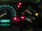 00-01 BUICK LESABRE INSTRUMENT GAUGE CLUSTER GAUGES SPEEDO TACH MILEAG