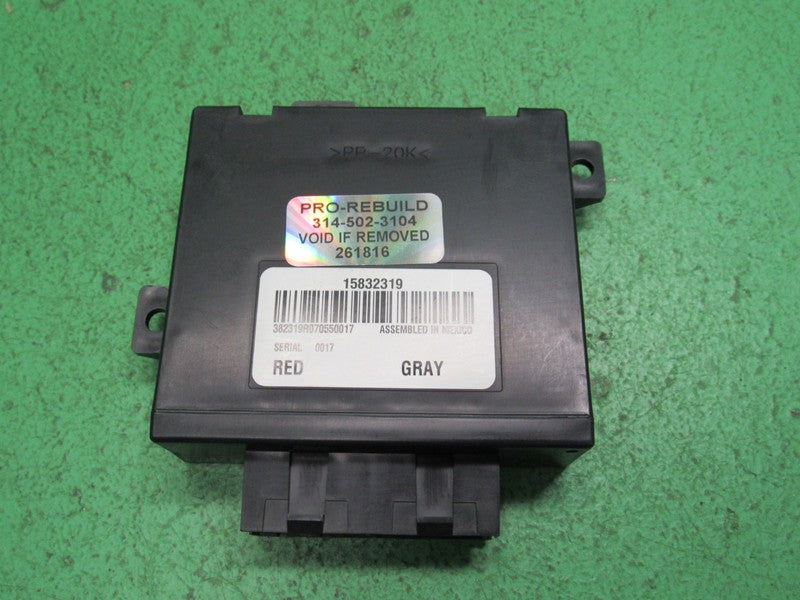 15832319 TAHOE ESCALADE YUKON SUBURBAN REAR A/C HVAC CONTROL MODULE RE
