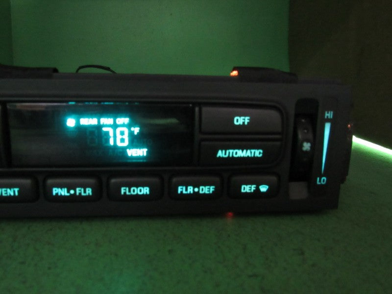 96-97 EXPLORER EATC AUTOMATIC CLIMATE HEATER CONTROL F77H-19C933-CA RE
