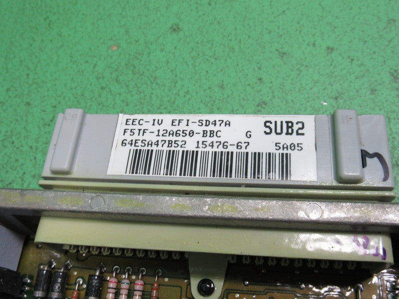 SUB2 95 Ford F150 4.9 AT ECU ECM PCM ENGINE COMPUTER F5TF-12A650-BBC R