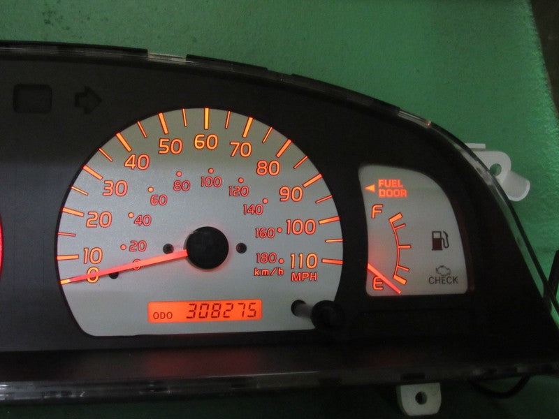 01-04 TOYOTA TACOMA 2.7 MT INSTRUMENT GAUGE CLUSTER SPEEDO TACH 308K T