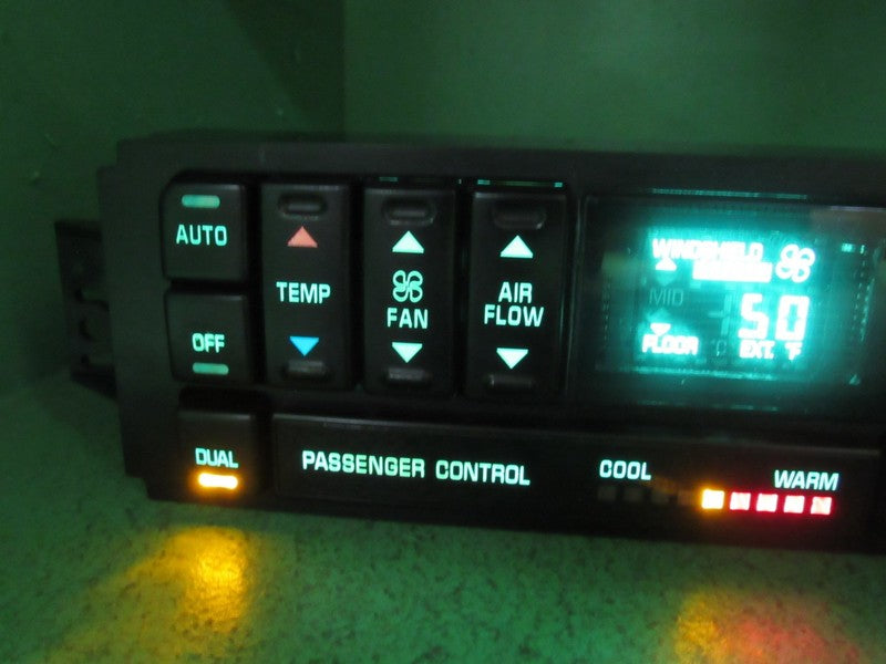 09352034 97-05 REGAL CENTURY A/C DIGITAL CLIMATE TEMP CONTROL REBUILT 