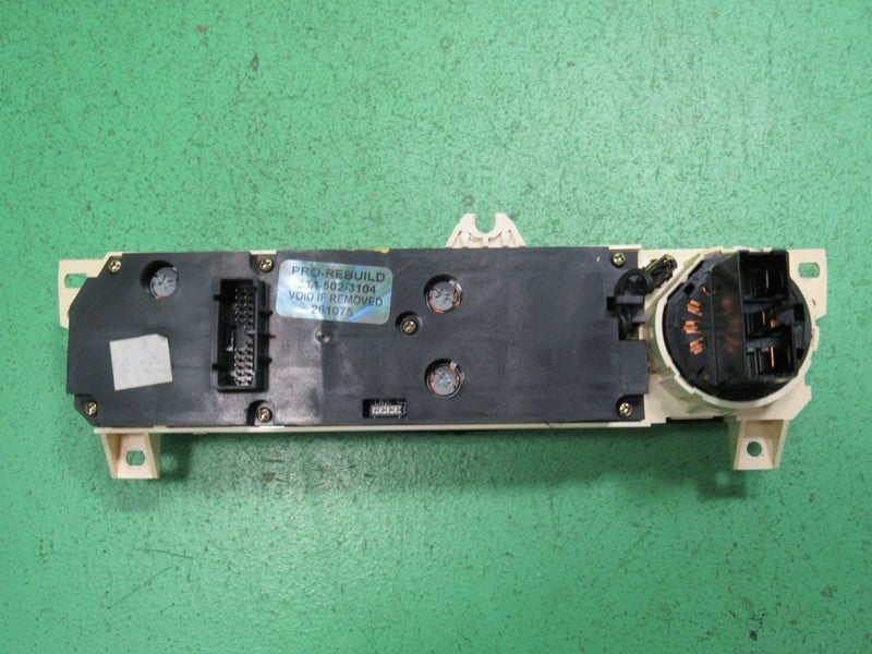 98-00 HONDA ACCORD MANUAL AC HEATER CLIMATE TEMPERTURE CONTROL REBUILT
