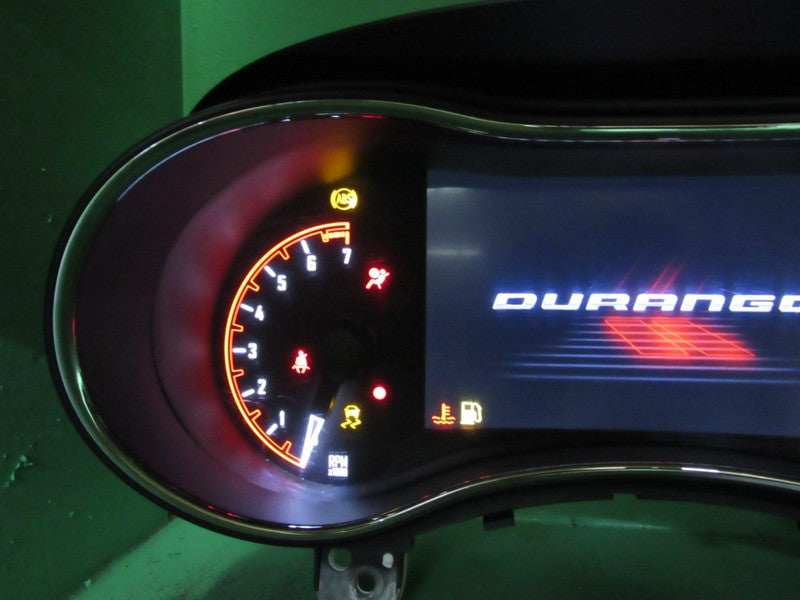 14 DURANGO 3.6L INSTRUMENT GAUGE CLUSTER SPEEDOMETER TACH MILEAGE PROG