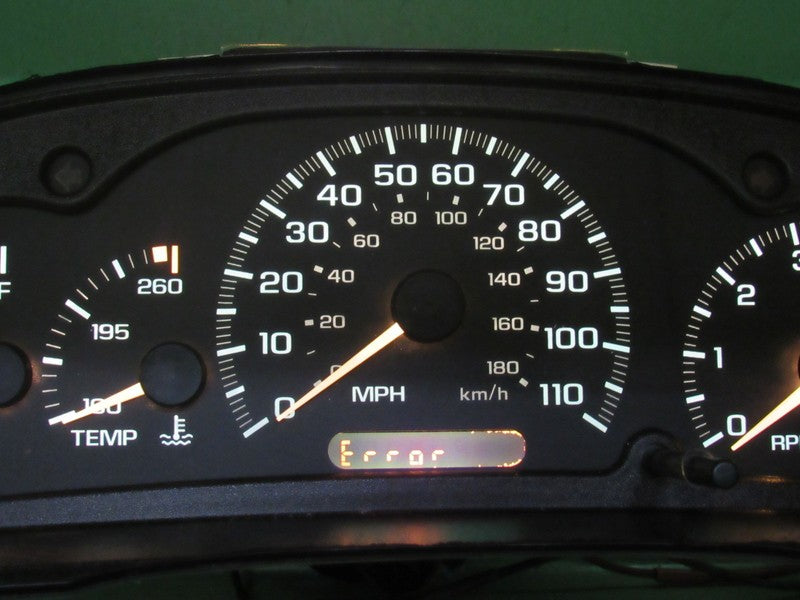 16256841 CHEVY CAVALIER GAUGE CLUSTER INSTRUMENT SPEEDOMETER TACH TEST