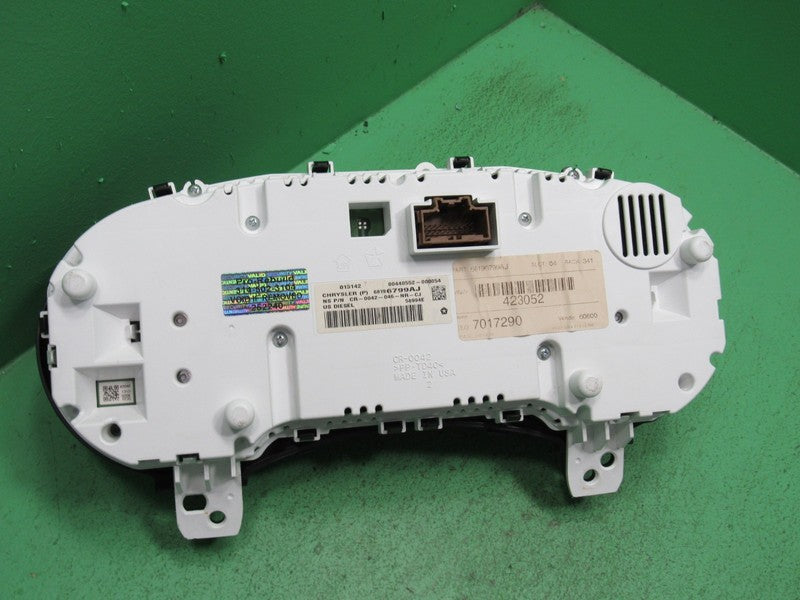 14 GRAND CHEROKEE DIESEL INSTRUMENT GAUGE CLUSTER SPEEDO TACH MILEAGE 