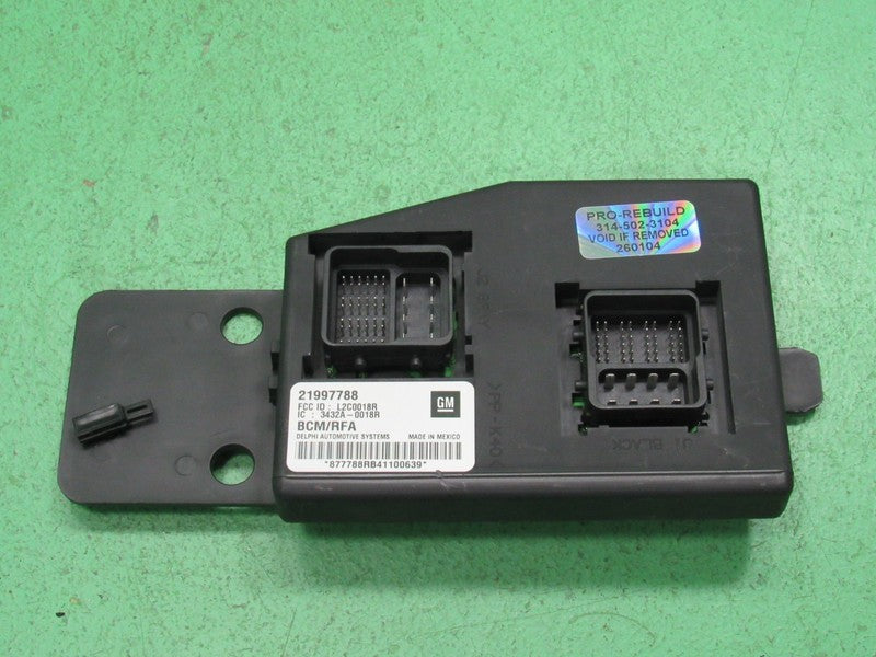 04 COLORADO CANYON BCM BODY CONTROL MODULE VIN AND MILEAGE PROGRAMMED 