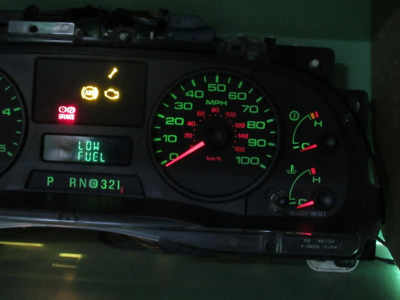06-07 F250 F350 DIESEL INSTRUMENT GAUGE CLUSTER SPEEDO TACH MILEAGE PR