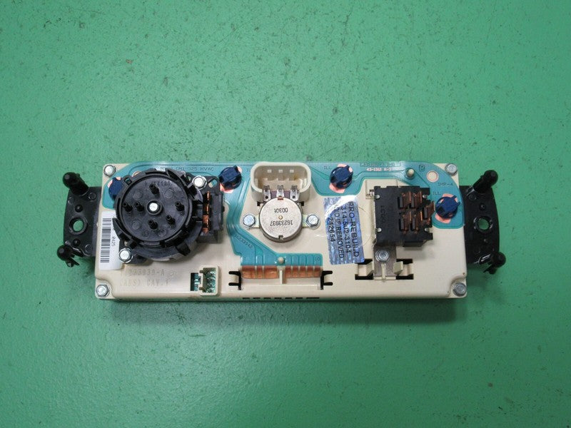 16250535 99-05 S10 BLAZER ENVOY C60 A/C MANUAL CLIMATE TEMP CONTROL RE
