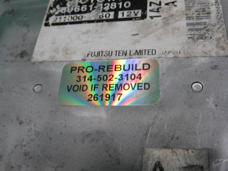 89661-42810 01-03 TOYOTA RAV4 A/T ECU ECM PCM ENGINE COMPUTER CONTROL 