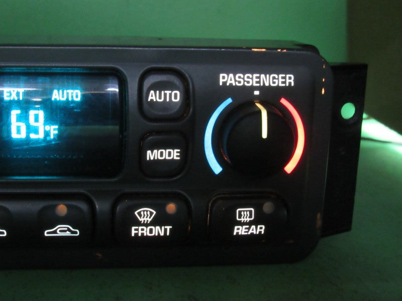 16204571 97 CORVETTE C5 AC DIGITAL CLIMATE TEMP HEATER CONTROL REBUILT