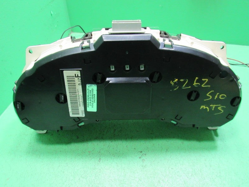 00-03 S-10 SONOMA HOMBRE AT INSTRUMENT GAUGE CLUSTER SPEEDO TACH MILEA