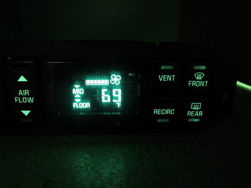 16202304 97-05 BUICK PARK AVE AC DIGITAL CLIMATE TEMPERATURE CONTROL R