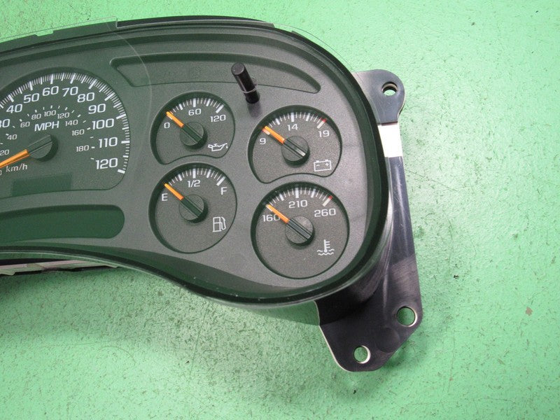 03-04 SILVERADO DURAMAX INSTRUMENT GAUGE CLUSTER SPEEDO MILEAGE PROG R