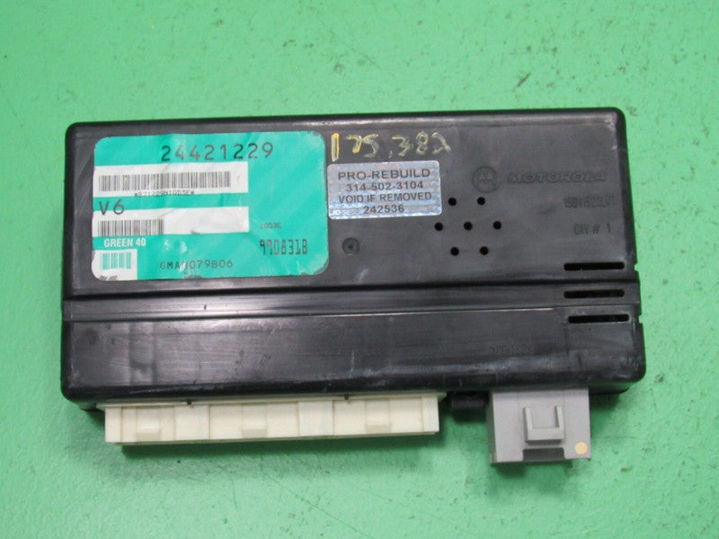 24421229 00 SATURN LS2 V6 BCM BODY CONTROL MODULE TESTED 175K MILES VE