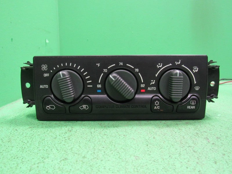 15060162 00-02 TAHOE SILVERADO YUKON A/C AUTO CLIMATE TEMP CONTROL REB