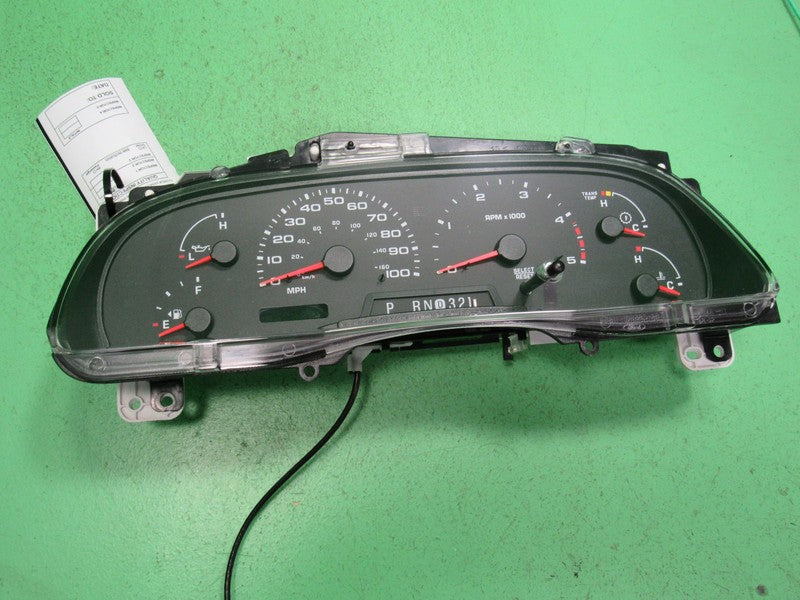 02-03 F250 F350 DIESEL INSTRUMENT GAUGE CLUSTER GAUGES SPEEDO TACH 165
