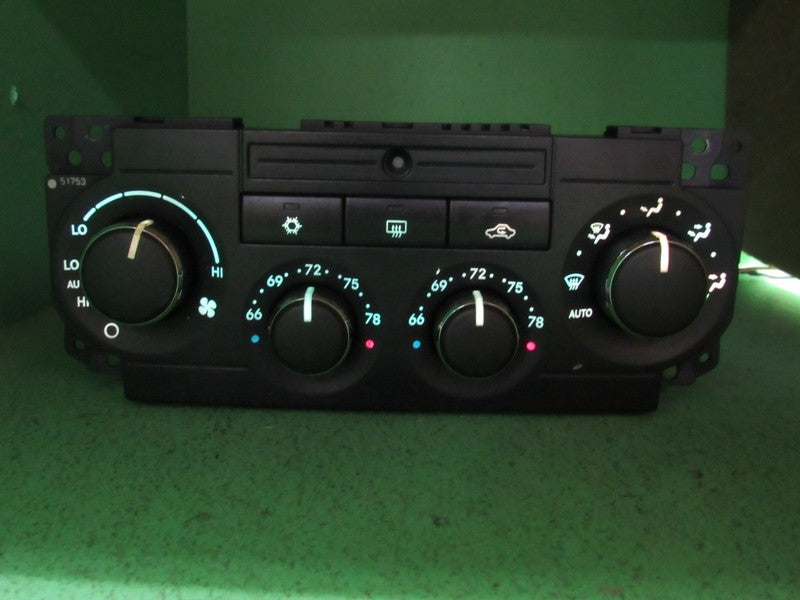55111030AF 05-07 300 CHARGER MAGNUM HEATER A/C CLIMATE TEMP CONTROL RE