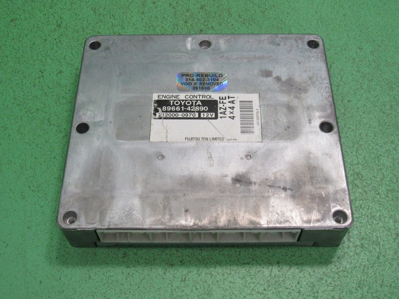 89661-42890 TOYOTA RAV4 AT ECU ECM PCM ENGINE COMPUTER CONTROL UNIT RE